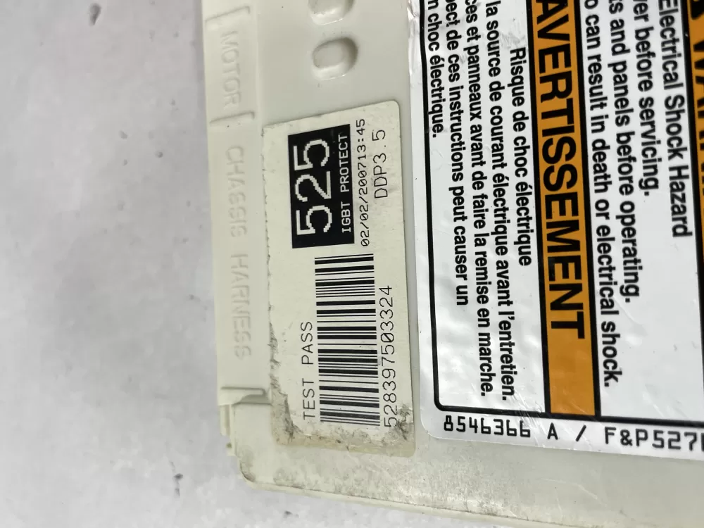 Fisher & Paykel dishwasher control board. 5283975033 AZ205429 | Wm672