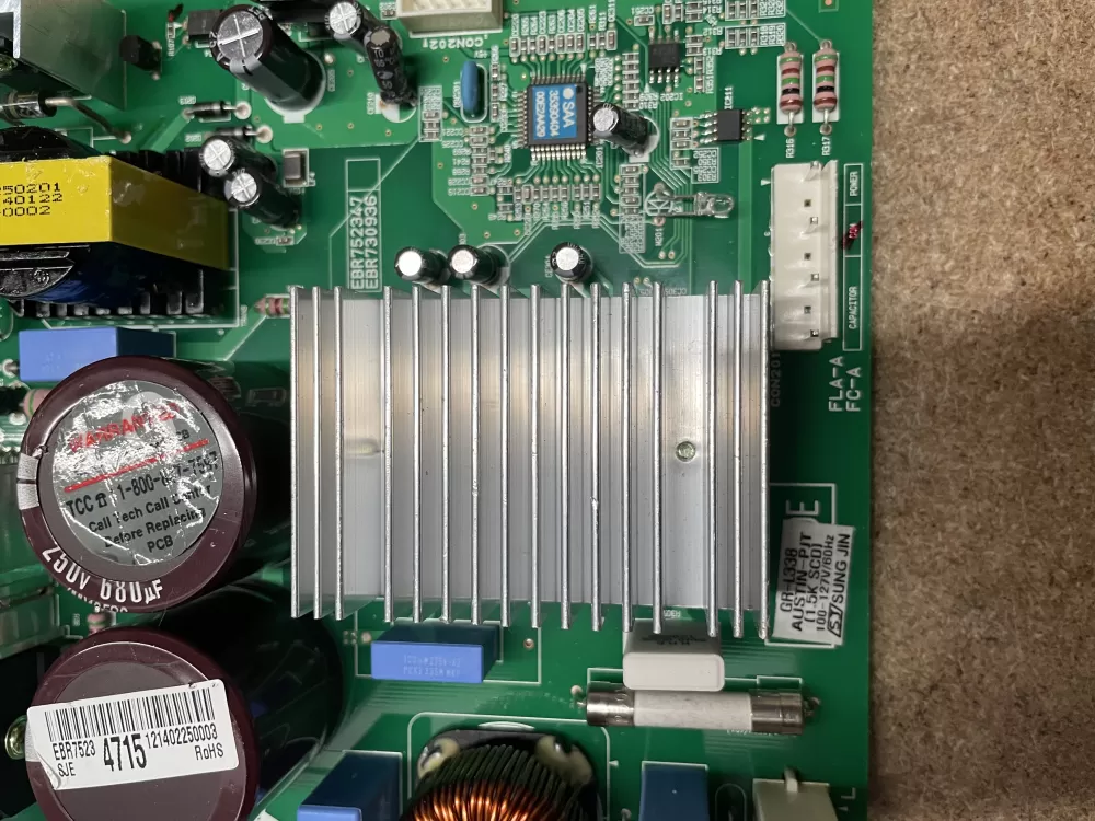 LG EBR75234715 Refrigerator Control Board AZ18616 | KM1521