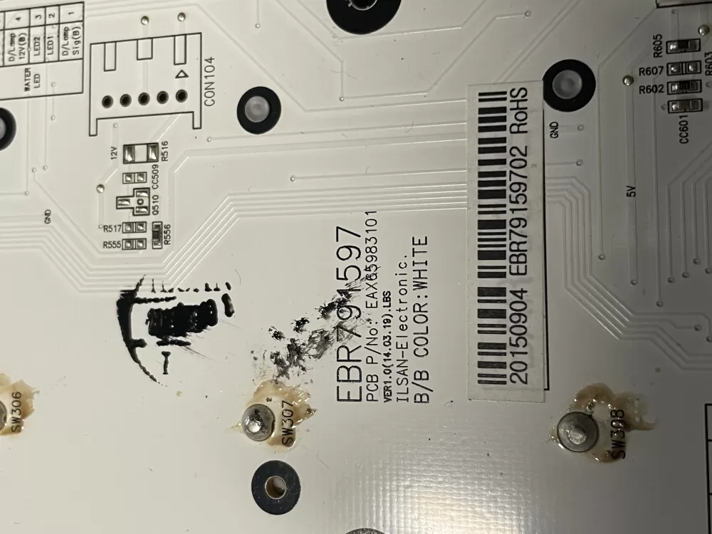 LG EBR79159702 KENMORE Refrigerator Control Board Dispenser AZ7704 | WM1615