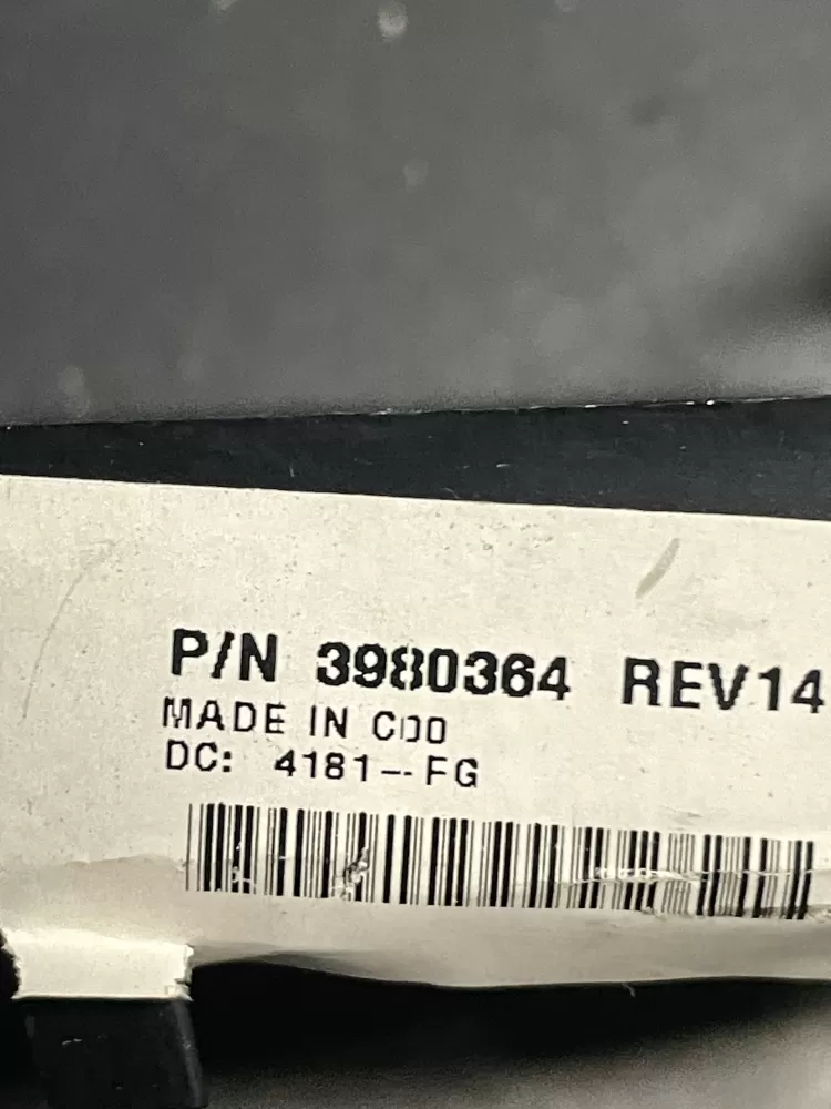 Kenmore 3980364 Dryer Control Board AZ14117 | V27