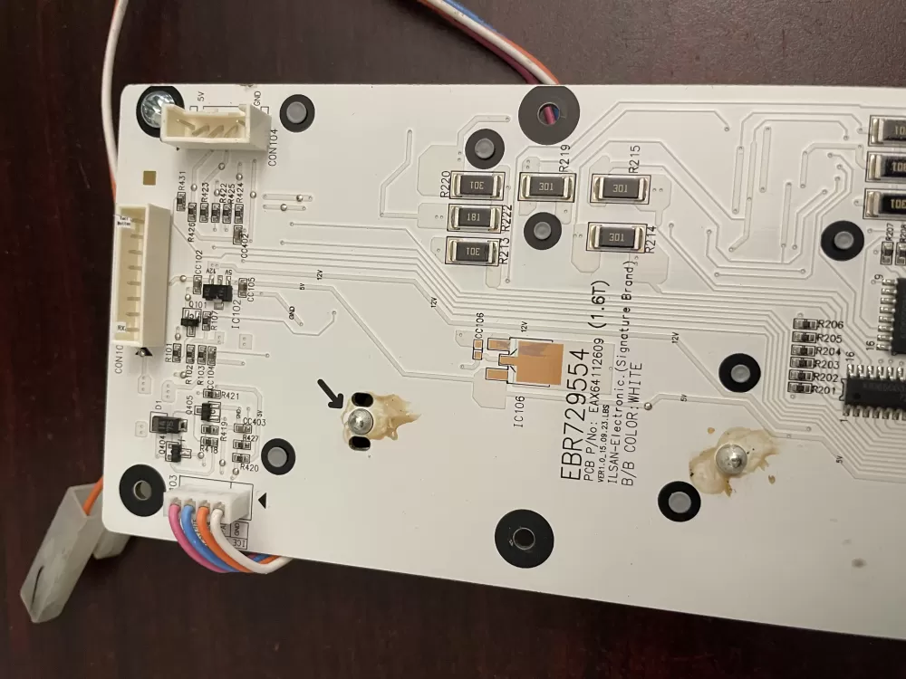 LG EBR72955422 EBR72955426 Refrigerator Control Board  AZ92983 | KM795