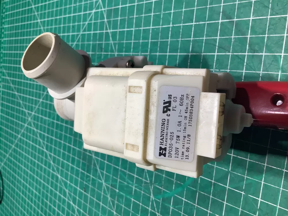 Kenmore  GE  Hotpoint  General Electric  Samsung 175D3834P004 Washer Drain Pump