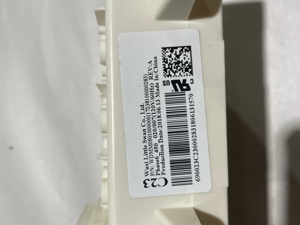 GE WH12X27293  AP6331887  4588076  PS12343360  WDMM0501000000  17238100000283 Washer Control Board