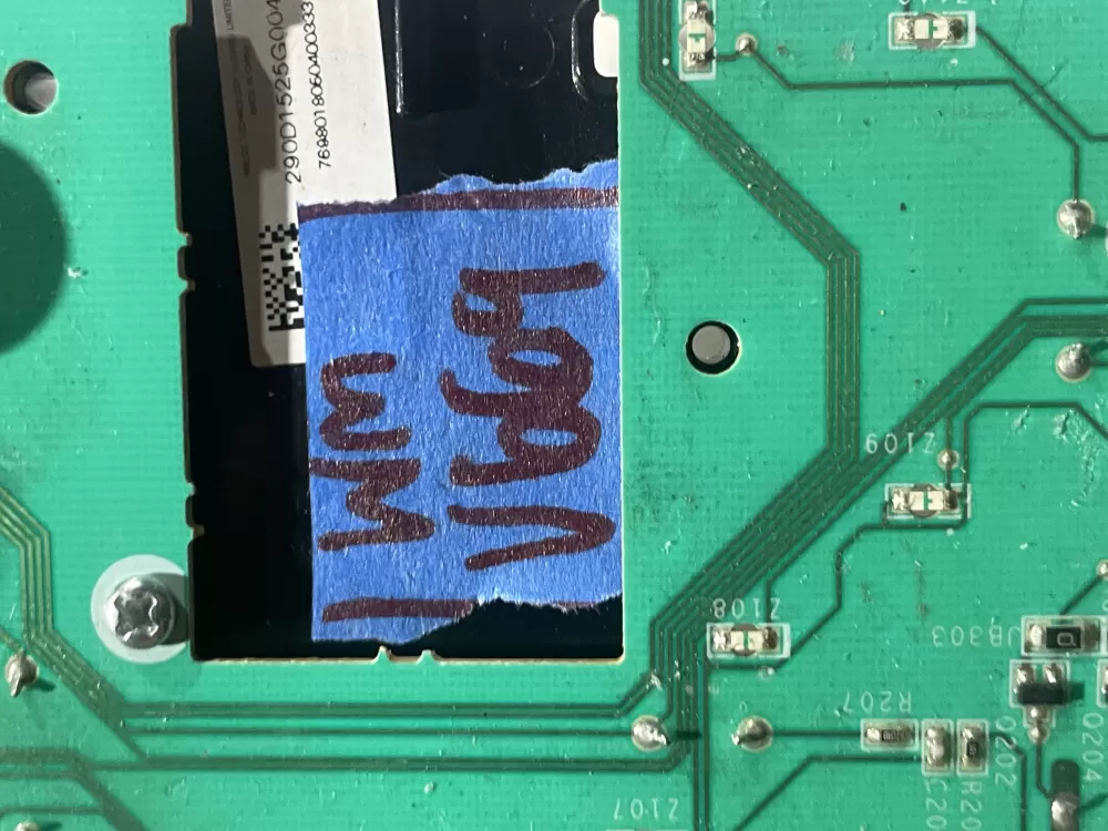 GE WH22X35757 WH18X28177 290D1525G004 Washer UI Control Board AZ113263 | Wmv669