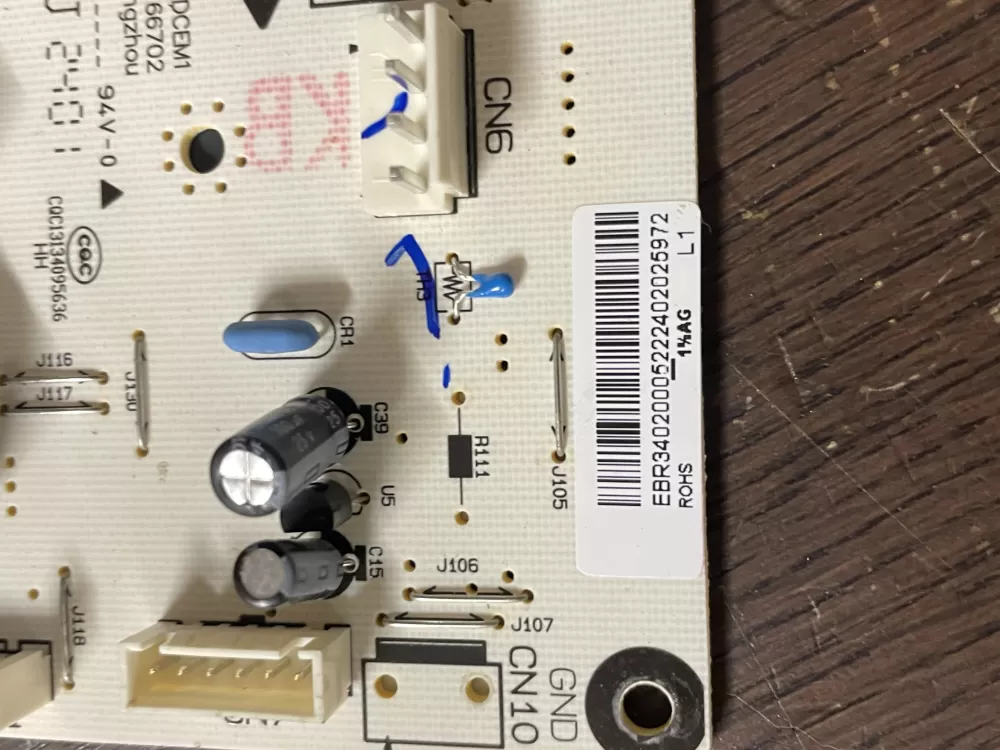 LG EBR34020005 Microwave Control Board Panel AZ47381 | Wm654