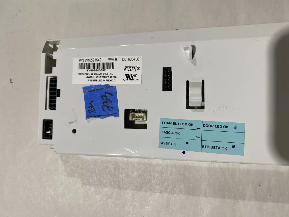 Whirlpool AP6022594 Refrigerator Dispenser Control Board AZ104895 | BK733