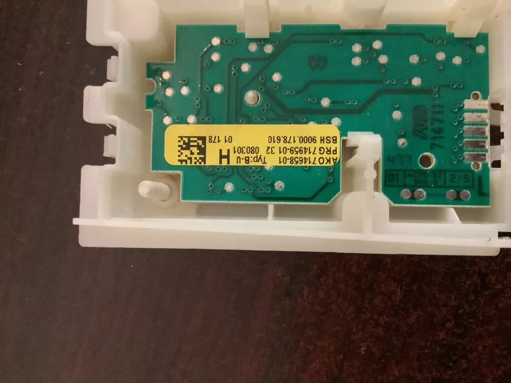Bosch 714658-01 9000178610 Dishwasher Control Board AZ172039 | CG770