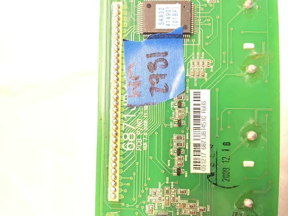 LG Kenmore 6871JB1451C Refrigerator Control Board Dispenser AZ207737 | Wm2731