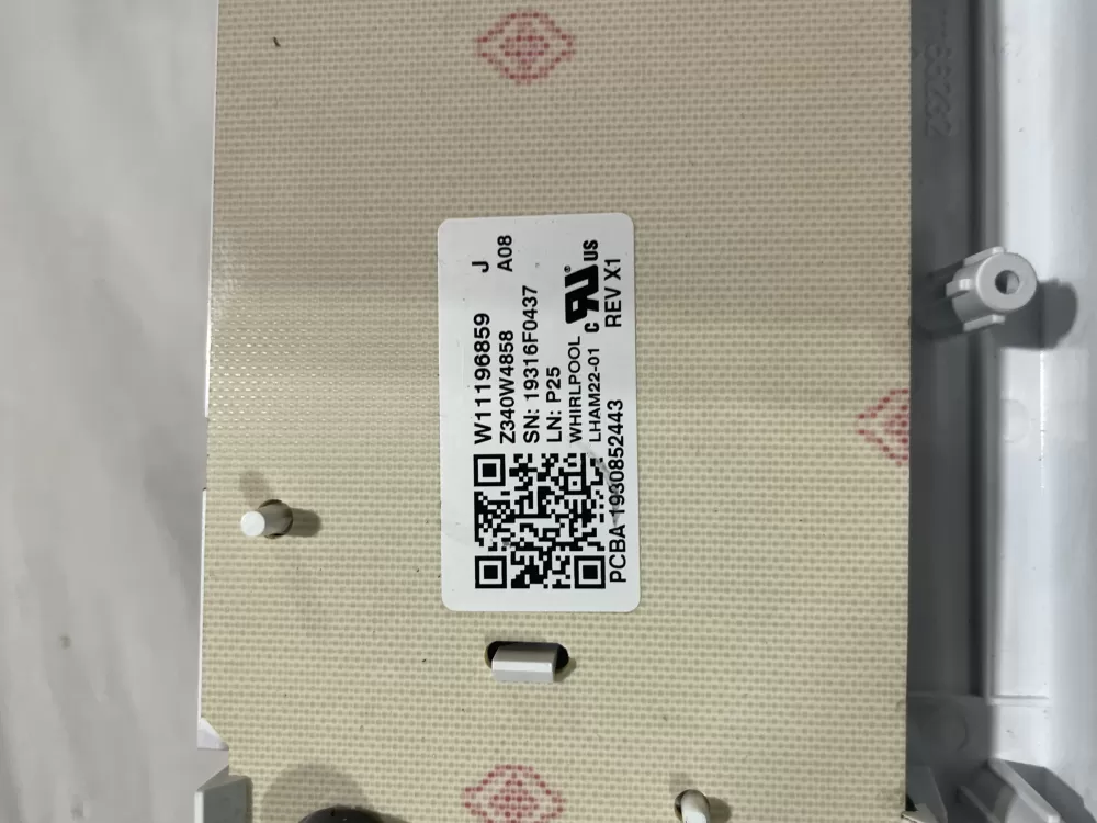 Maytag W11325569 Washer User Interface Control AZ152469 | Wm15