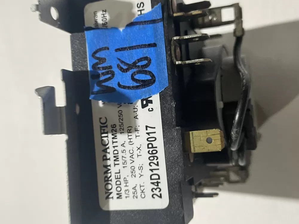 Kenmore General Electric WE4M521 WE04X22654 Dryer Timer AZ191034 | Wm681
