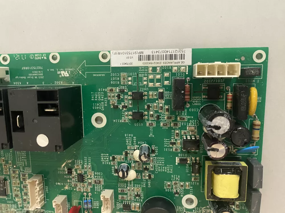 GE WE22X35978 AP7211612 234D2315G003 Dryer Control Board AZ201989 | BK2723