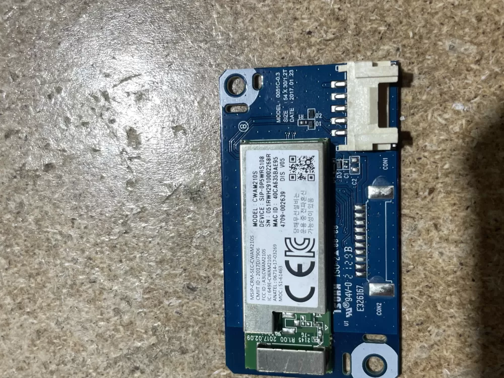 Samsung CWAM210S Range Control Board Module  AZ67850 | Wm1063