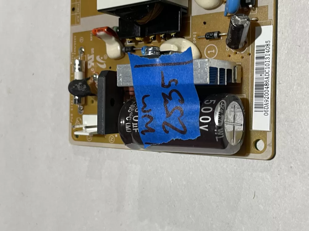 Samsung DA92 00486A Refrigerator Control Board AZ155454 | Wm2535