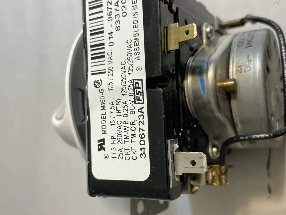 Whirlpool 3406723A 4433735 AP6008572 PS11741712 Dryer Timer AZ194439 | Wm603