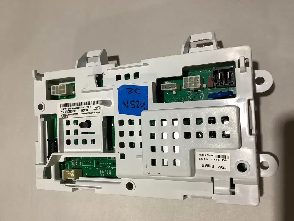 Whirlpool  KitchenAid  Roper  Estate W10711028 W10785638 W10864926 W10878371 W10914279 W10916435 WPW10711028 W11106376 PS12347164 Washer Control Board