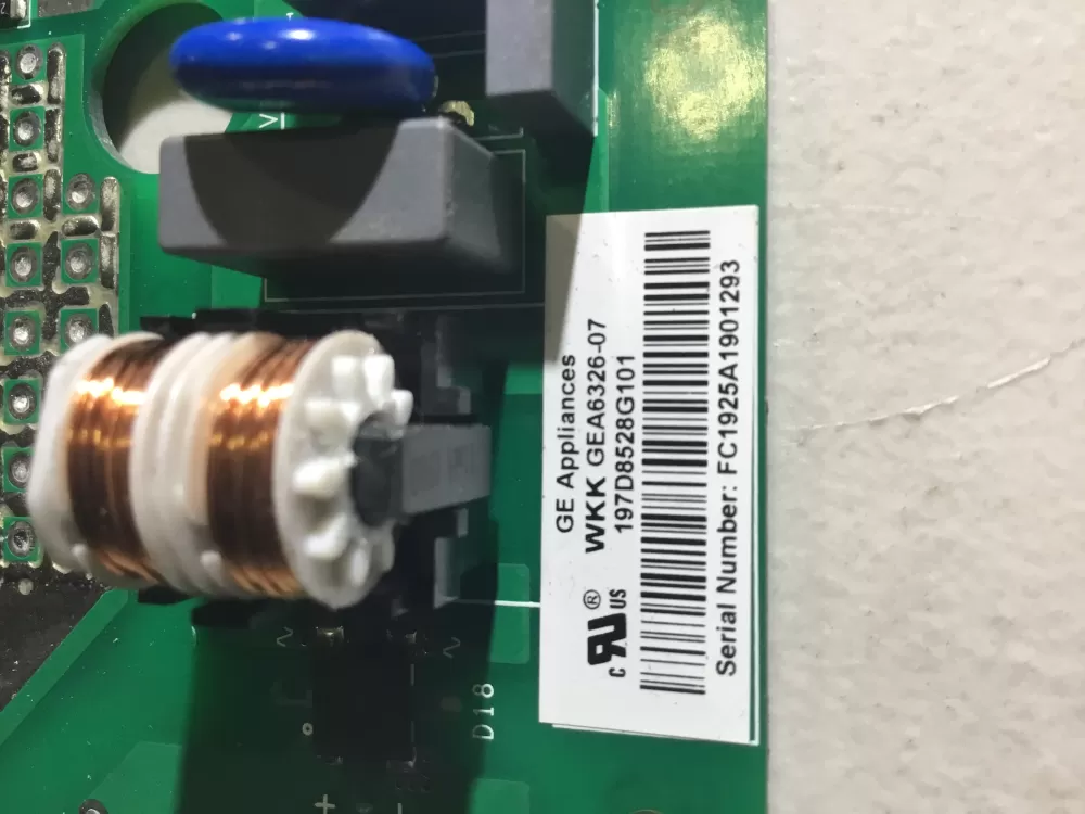 GE WR55X35725 197D8528G101 Refrigerator Control Board AZ37637 | NR1409