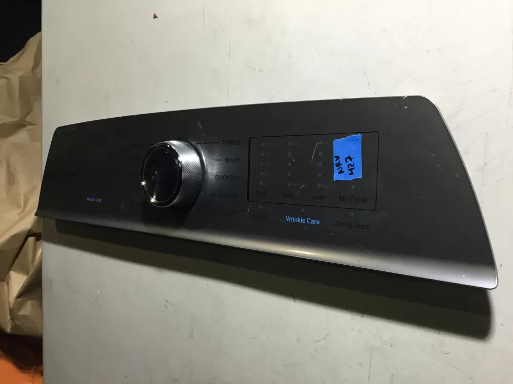 GE WE10X33197 Dryer Control Panel 234D2996G002 WE22X33126 AZ43495 | NRV427