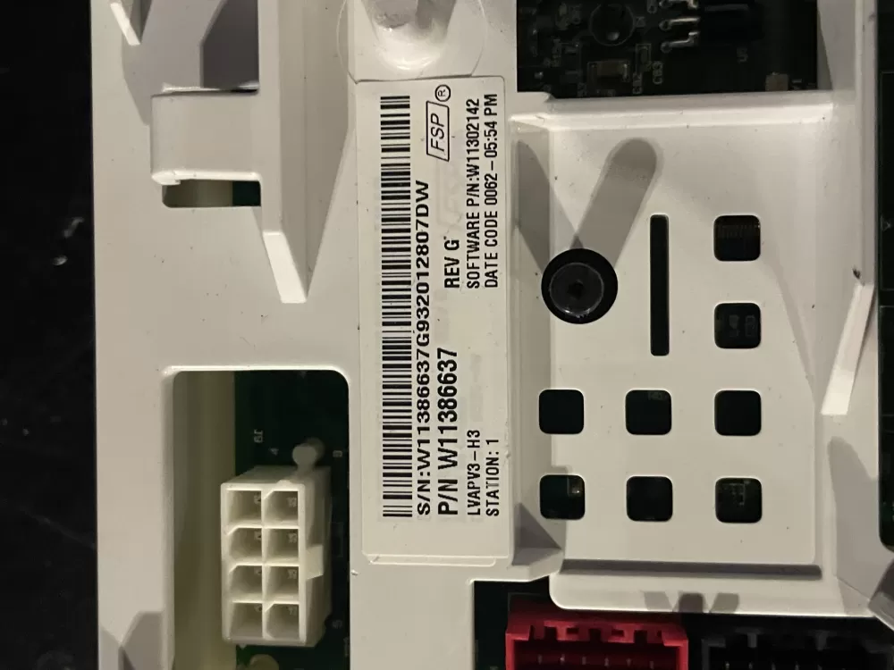 Whirlpool W11386637 W11417466 PS12745506 Washer Control Board AZ38228 | Wm513