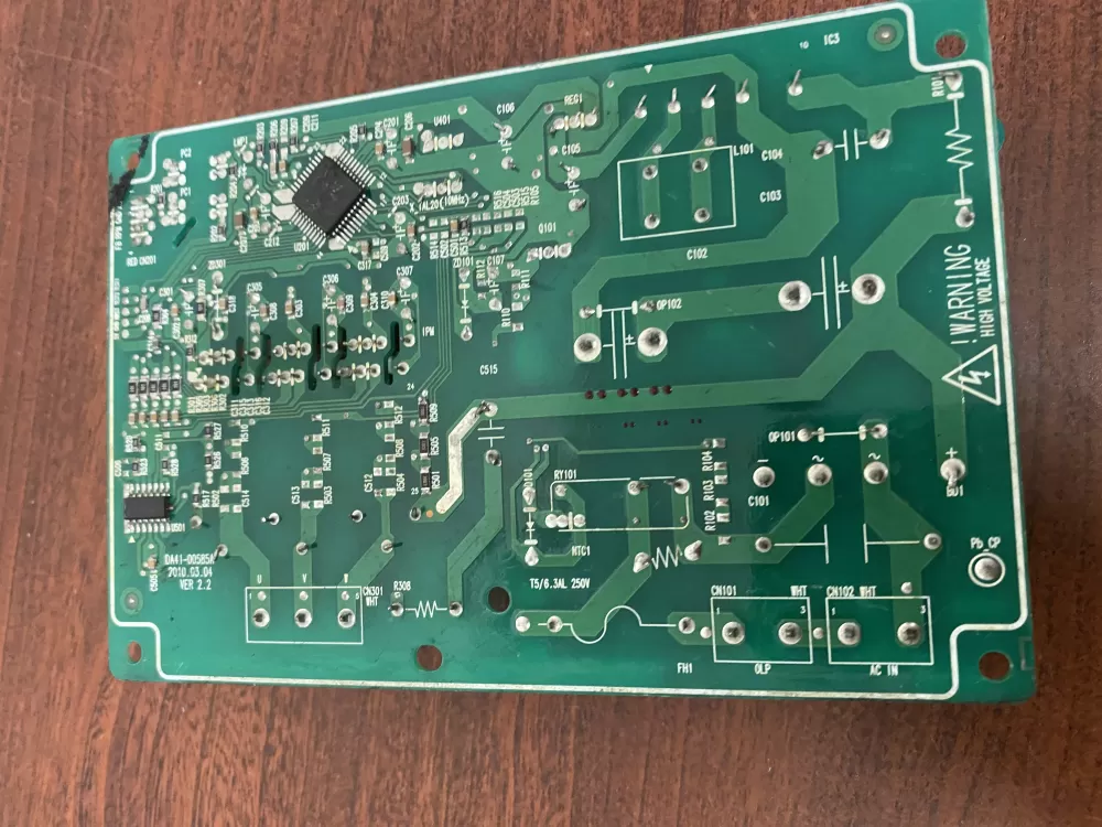 Samsung DA41 00585A 00614B Refrigerator Control Board Inverter AZ35625 | BK425