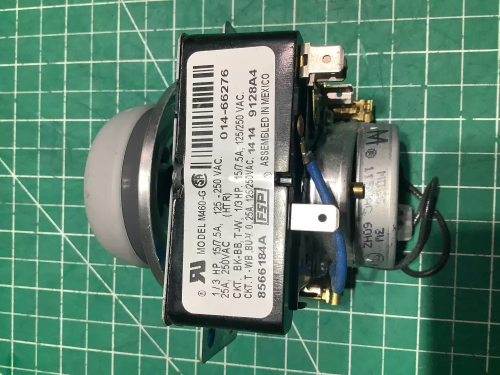 Whirlpool 8566184A 8566184 WP8566184 AP6013380 8566184R PS11746606 Dryer Timer