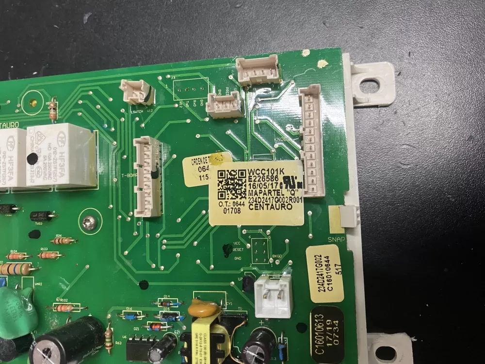 GE 234D2417G002 WH04X25737 Washer Control Board AZ5970 | BK1428