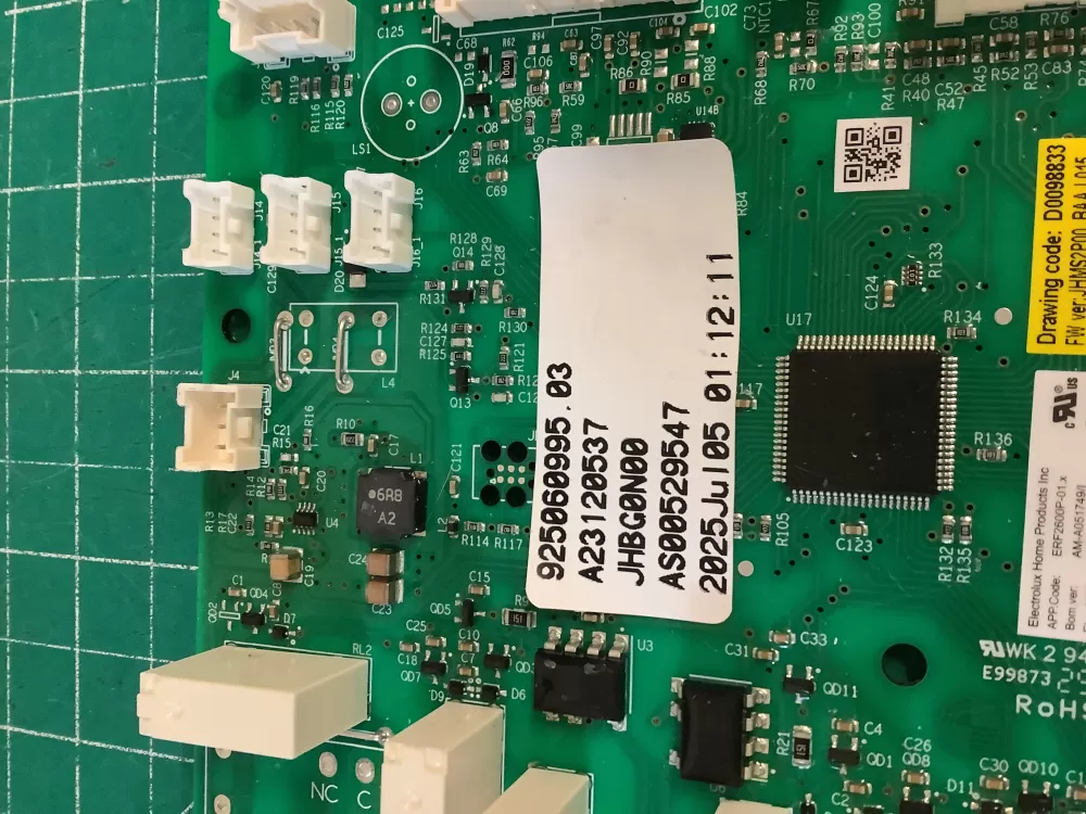 Frigidaire 925060995 D0098833 Refrigerator Control Board AZ227954 | NR508