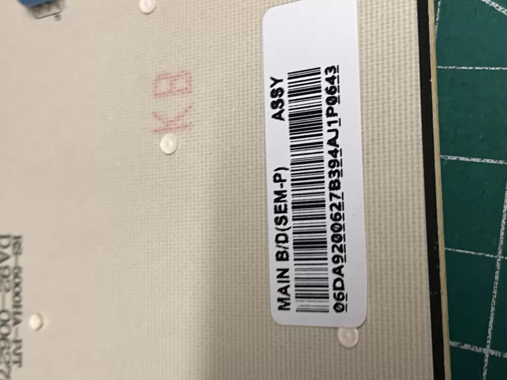 Samsung DA92 00627B Refrigerator Control Board Dispenser AZ208742 | Wm1957