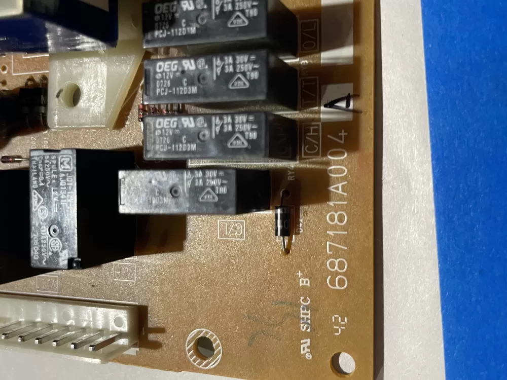 LG 687181A004A P1 6A004 Microwave Control Board 687181a004 AZ189272 | Wm834