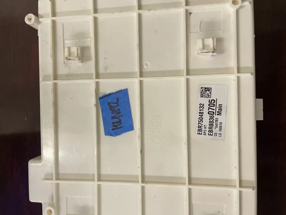 Kenmore LG EBR80360705 EBR75048132 Washer Control Board PCB AZ37907 | KMV192