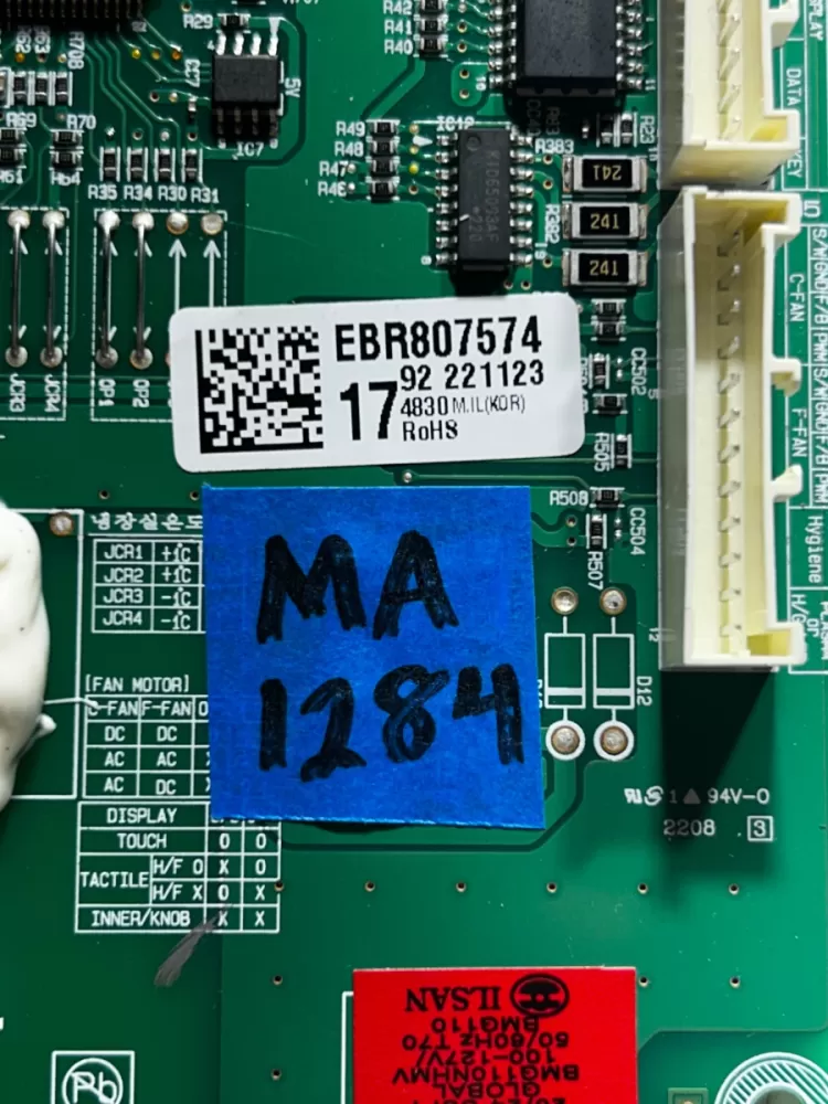 EBR80757417 LG Refrigerator Main Pcb