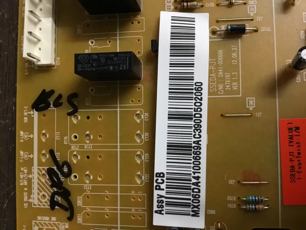 Samsung AP4909012 DA92-00055A Refrigerator Control Board AZ18390 | NR45