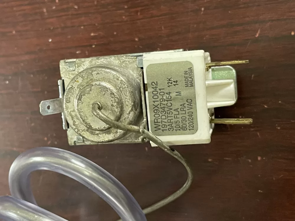  GE WR09X10027 Refrigerator Thermostat Cold Control AZ67067 | KM1270