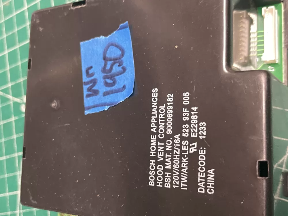Bosch 9000699182 Hood Vent Control Board AZ208879 | Wm1950