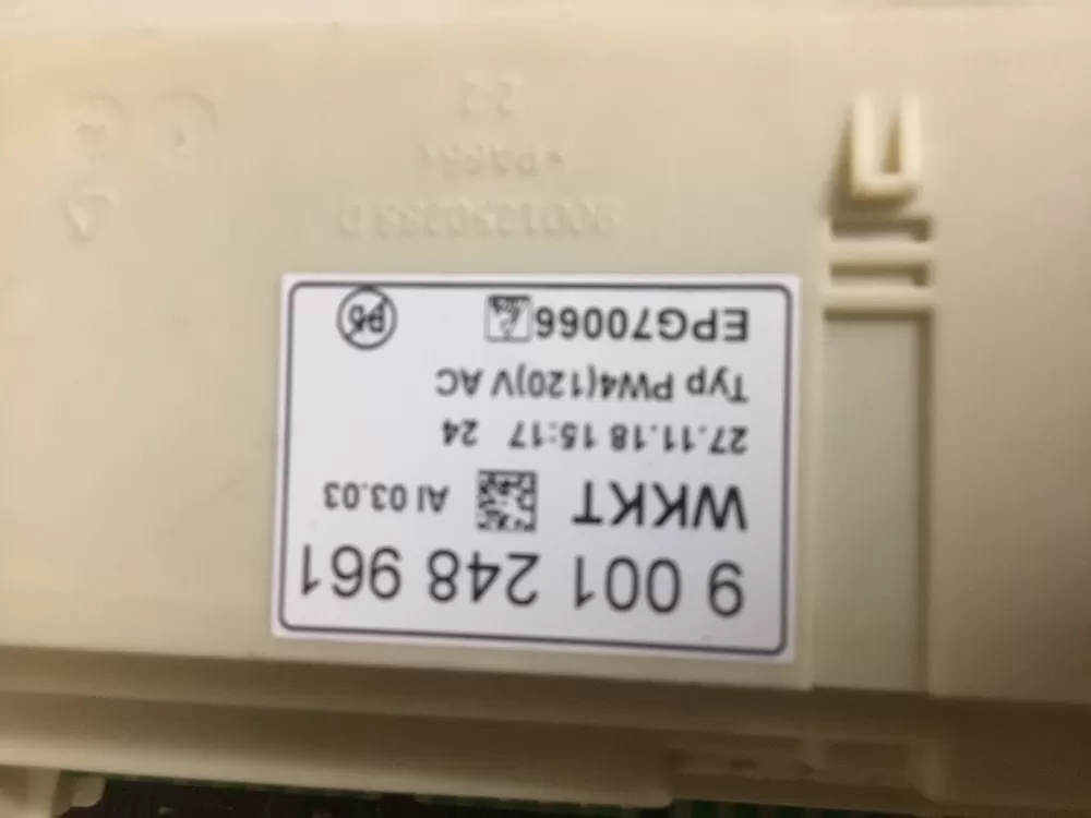 Bosch 9 001 248 961 Dishwasher Main Control Board AZ16704 | NR25