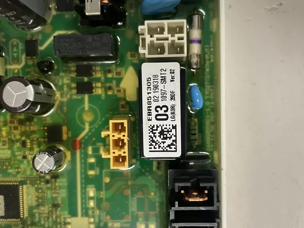 LG EBR85130503 Main Control Board AZ227501 | Wm1843