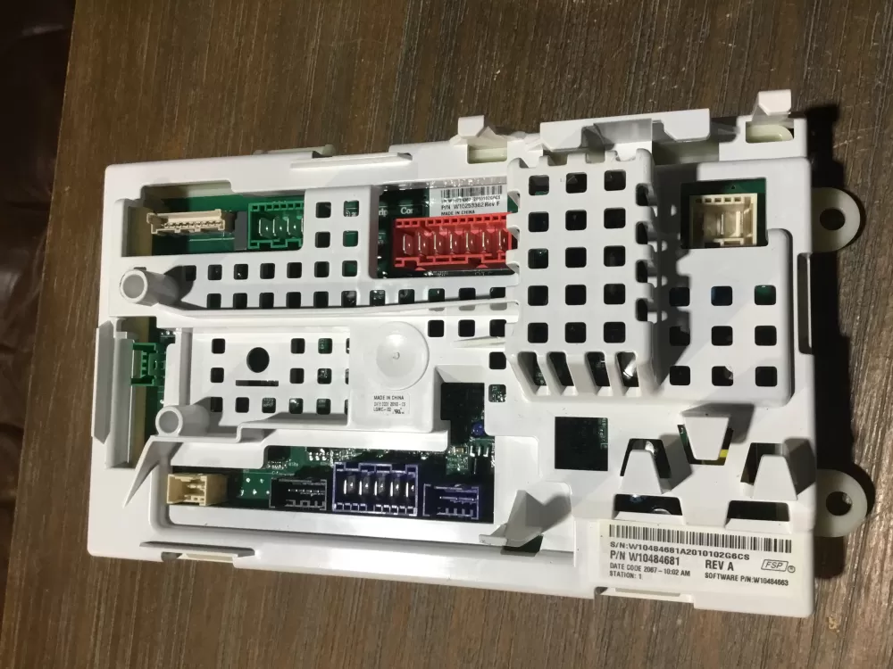 Whirlpool  Amana  Admiral  Roper W10484681  AP5645971  2630122  PS4704668  W10454598 Washer Control Board