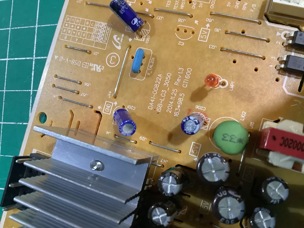 Samsung DA41 00822A Refrigerator Control Board AZ153512 | NR153