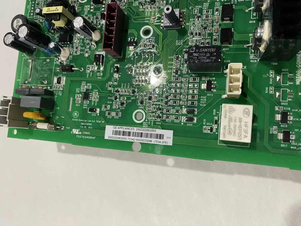 GE WH22X32357 290D2226G003 WH18X28174 Washer Control Board AZ184735 | BK354