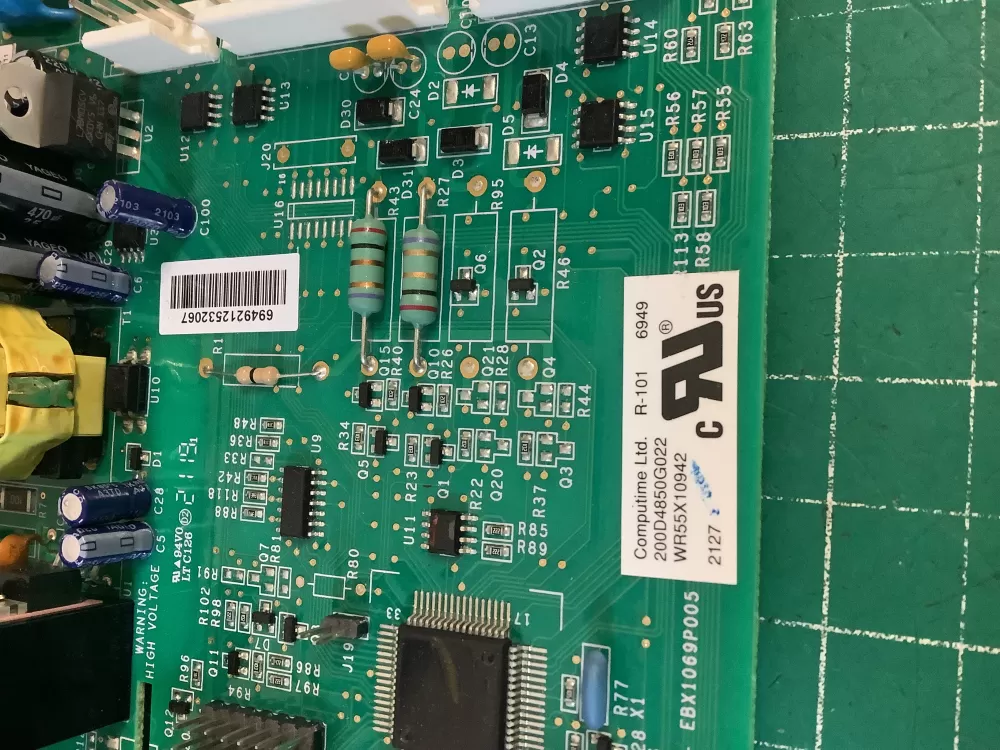 GE 200D6221G028 EBX1110P002 Refrigerator Control Board AZ226725 | NR549