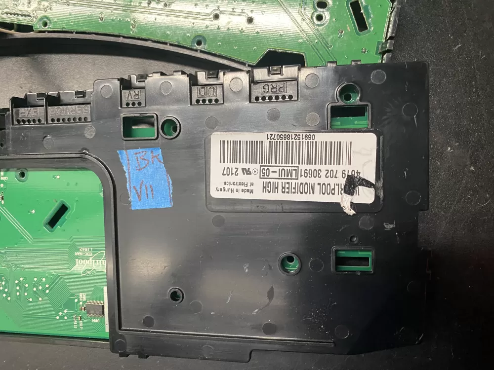 Whirlpool 4619 702 30691 Washer Control Board UI Display AZ24452 | BKV11