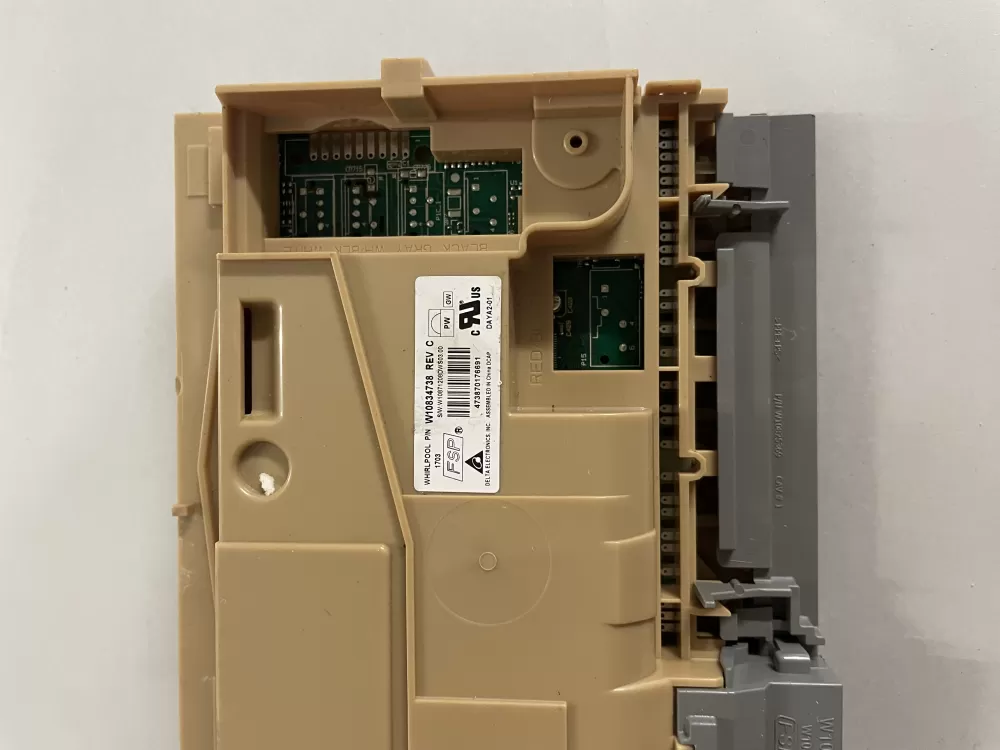 Whirlpool W10834738 W10876147 Dishwasher Control Board AZ142164 | KM1033