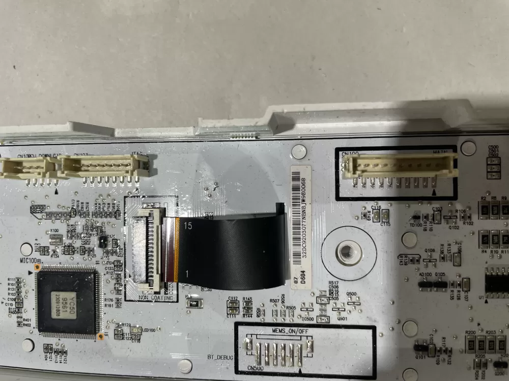 Samsung DC92 03077N Dryer Control Board Display AZ155160 | KM2532