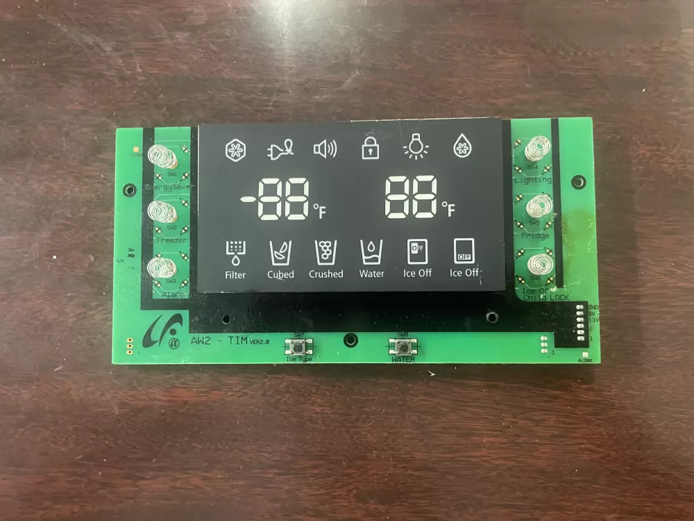 Samsung DA41-00623A Refrigerator Control Board Dispenser
