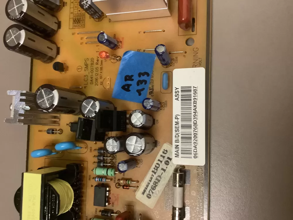 Samsung Da92 00768d Refrigerator Control Board Inverter AZ201929 | AR133