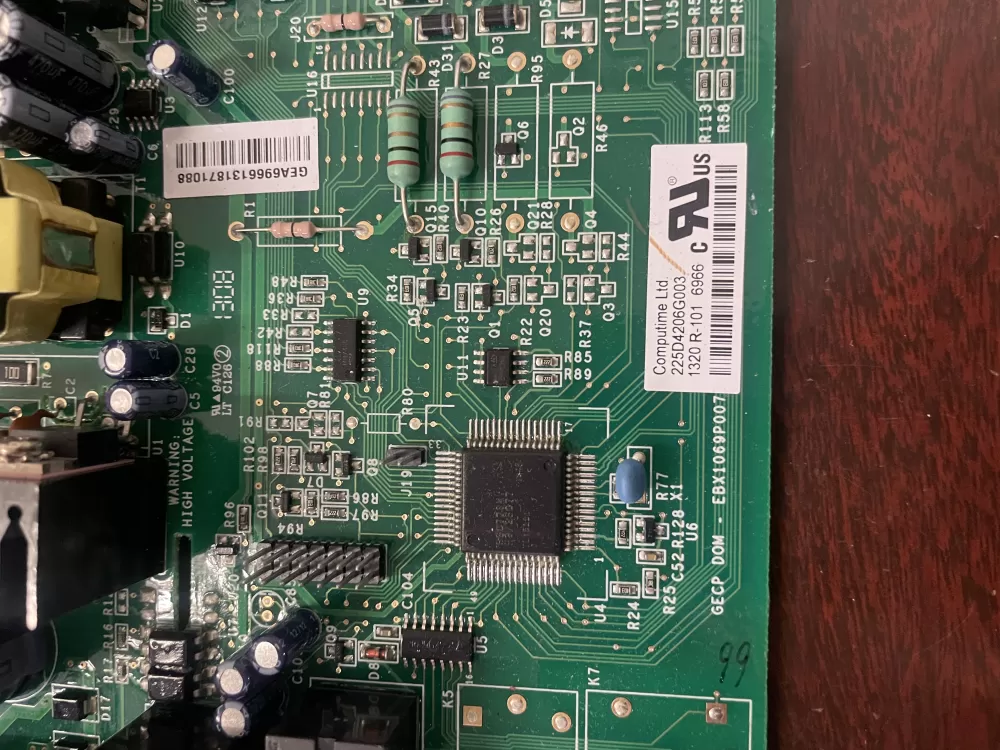 GE 225D4206G003 EBX1069P007 WR55X11033 Fridge Control Board AZ52205 | KM1900