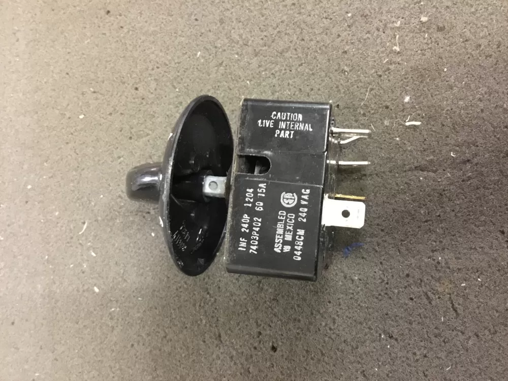Whirlpool 7403P402-60 Range Surface Burner Element Switch AZ91617 | NR1528