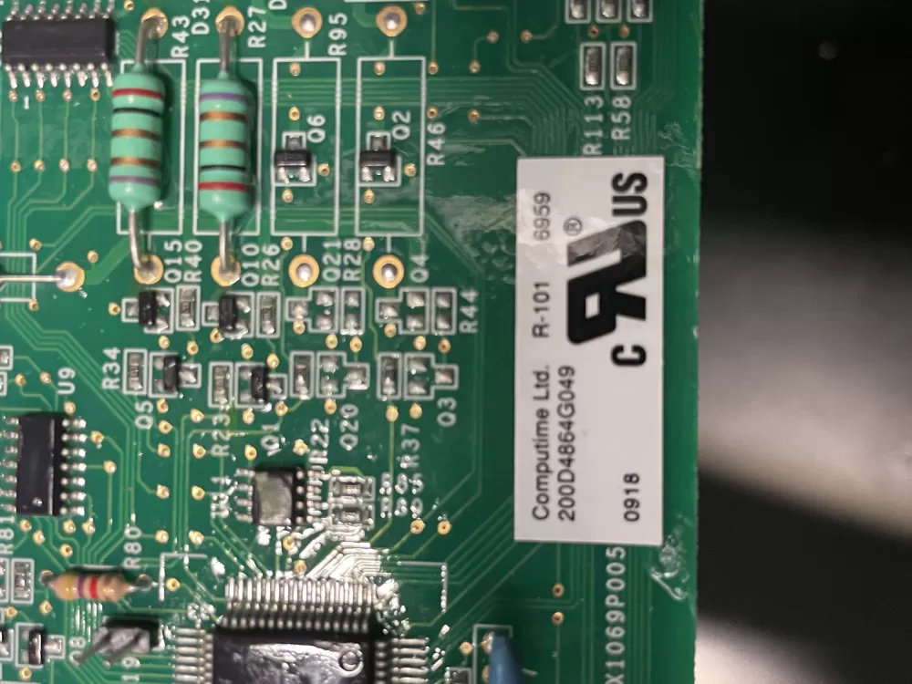 GE 200D4864G049 EBX1069P005 Refrigerator Control Board AZ19764 | WM1126