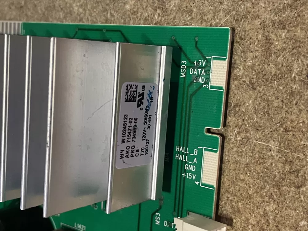 Whirlpool Maytag AP6020609 W10245123 Washer Control Board AZ25111 | KM19