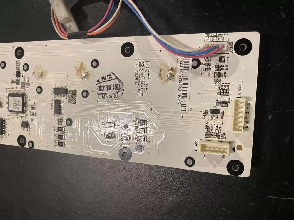 LG EBR72955401 Refrigerator Control Board AZ26849 | BK262