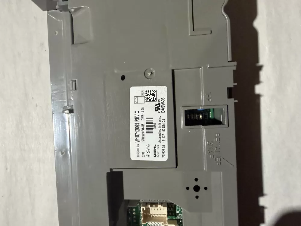 Whirlpool W10602814 W10354910 Dishwasher Control Board AZ210002 | KM378
